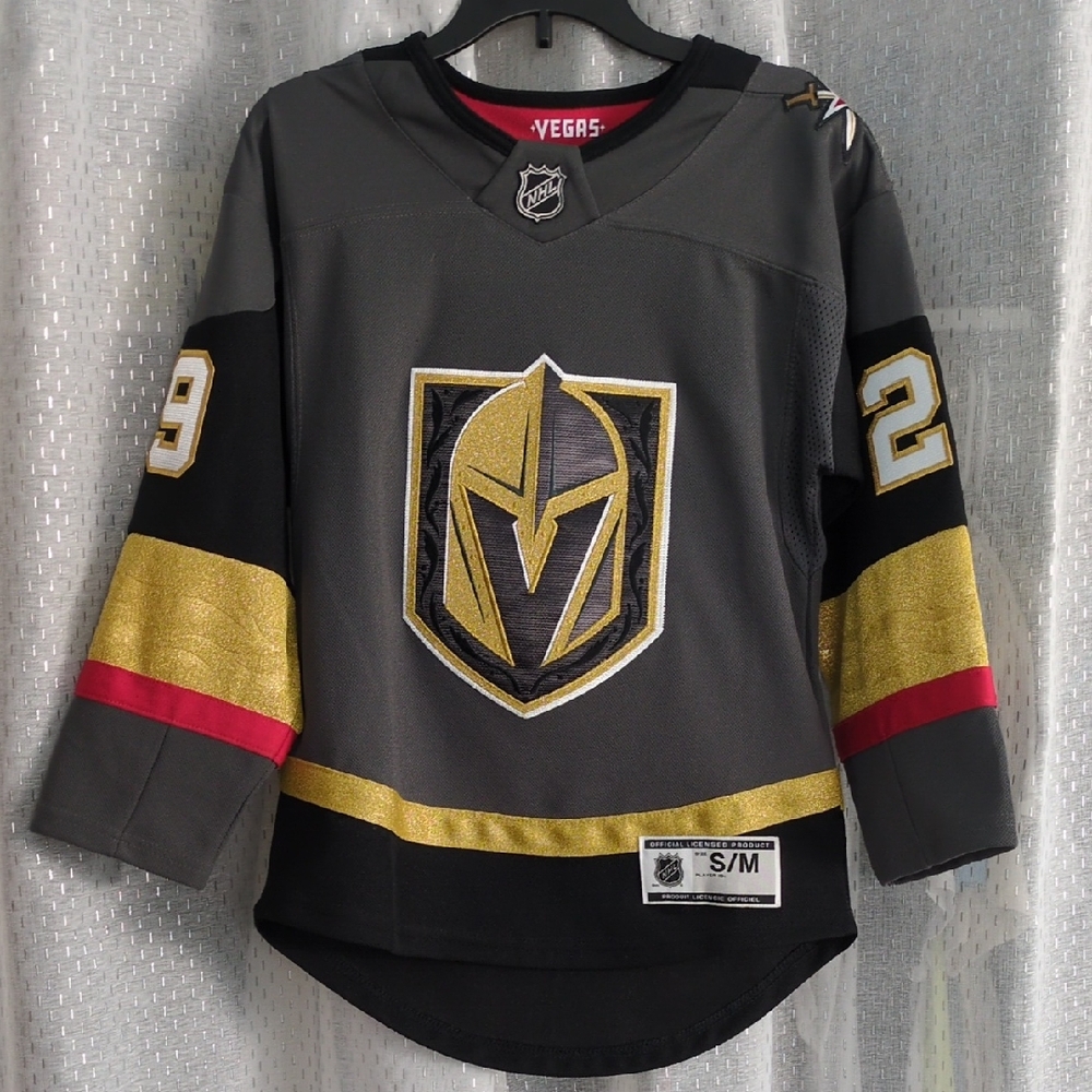 NHL Vegas Golden Knights Kids Jersey - Black and Gold